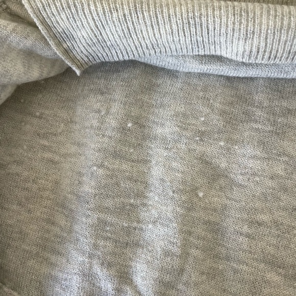 Rebecca Taylor Lambswool Cashmere blend Soft Gray Knit sweater top - Picture 7 of 9